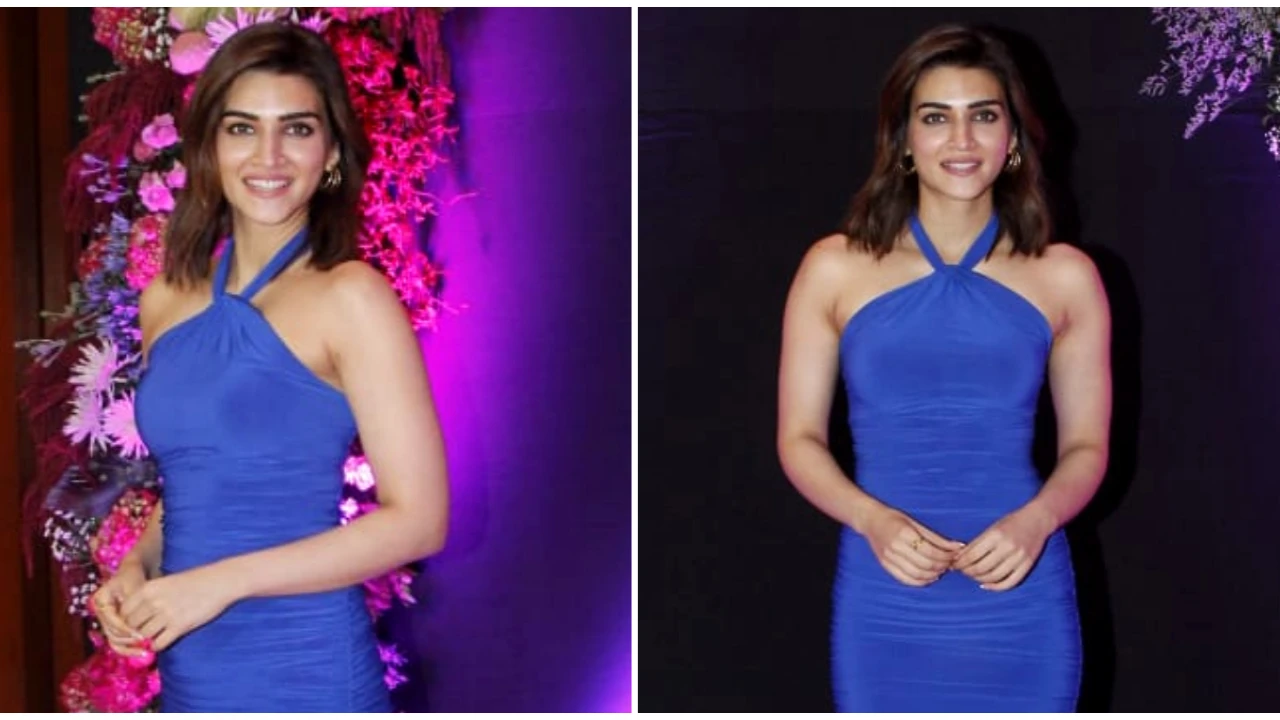 Empowering Elegance 33 Years Old Kriti Sanons Club L London Bodycon Dress A Perfectly